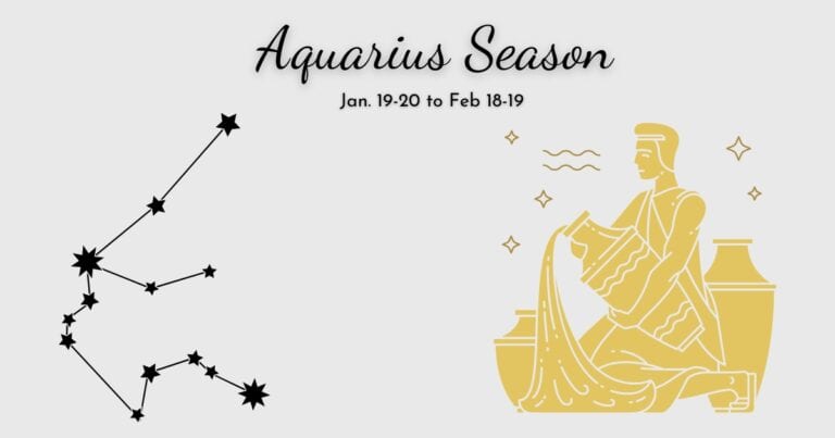 Aquarius season dates and the aquarius constellation