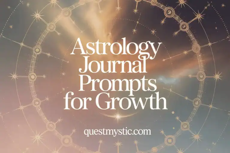 astrology journal prompt