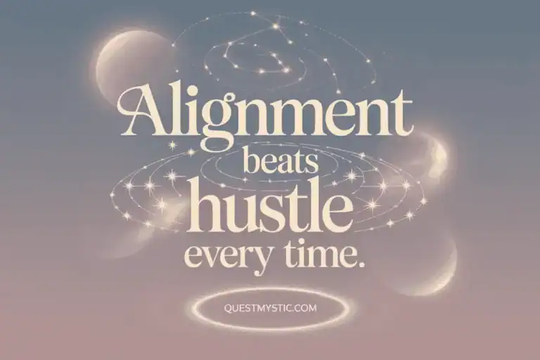 Decorative graphic with stars and constellations symbolizing business astrology for solopreneurs.