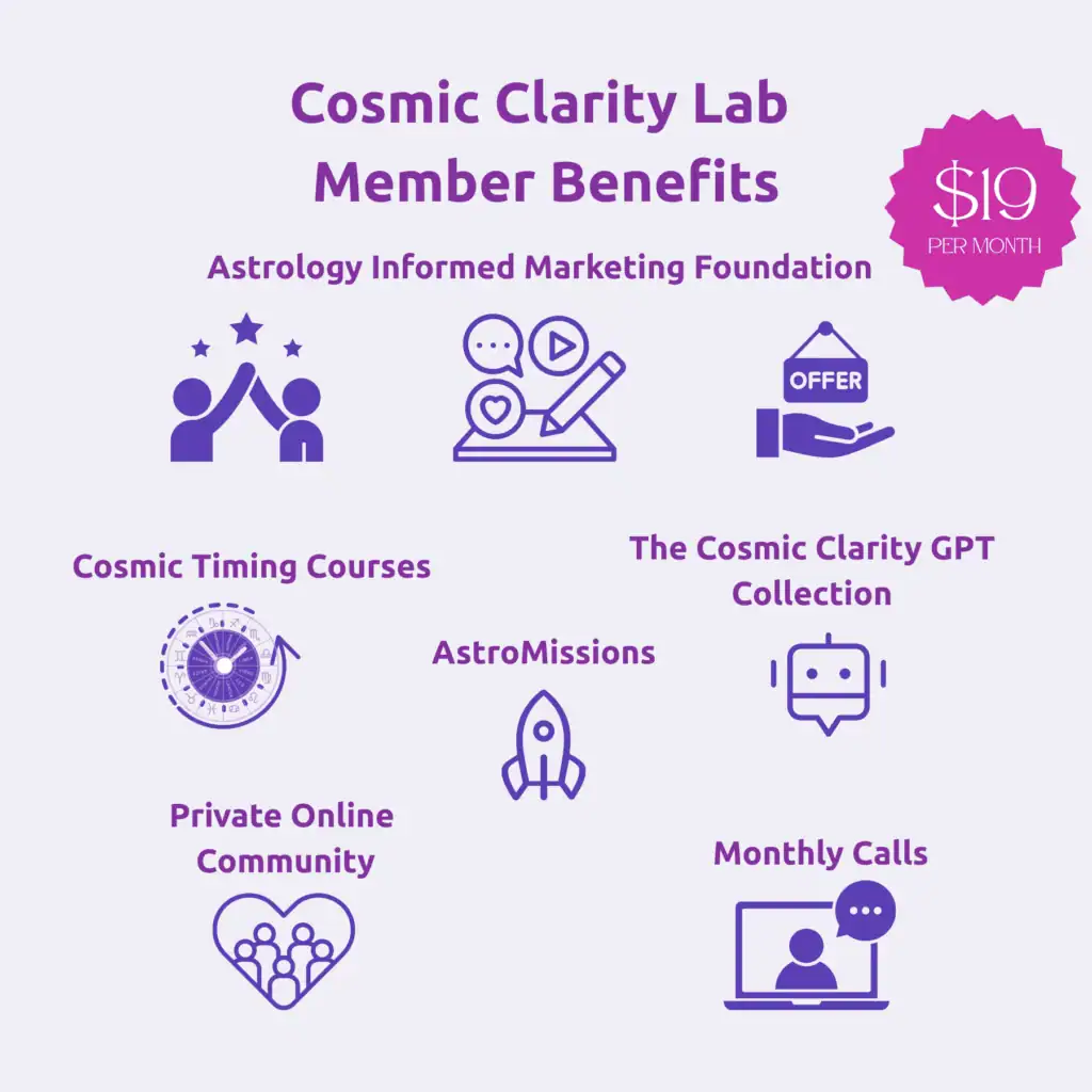 Cosmic Clarity Lab member benefits
